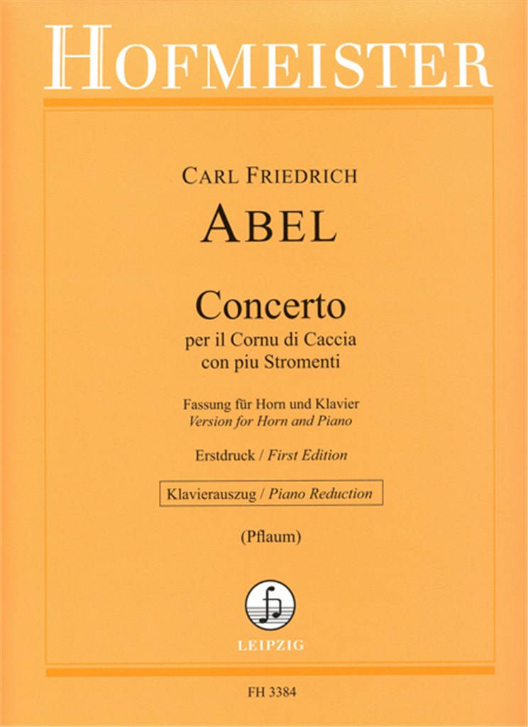 Concerto per il Cornu di Caccia con piu Stromenti
